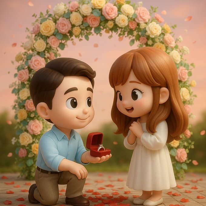 Q版求婚