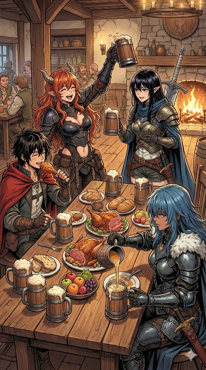 Anime Style Portrait