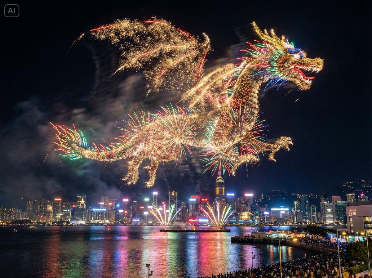 Fireworks Subject Shape