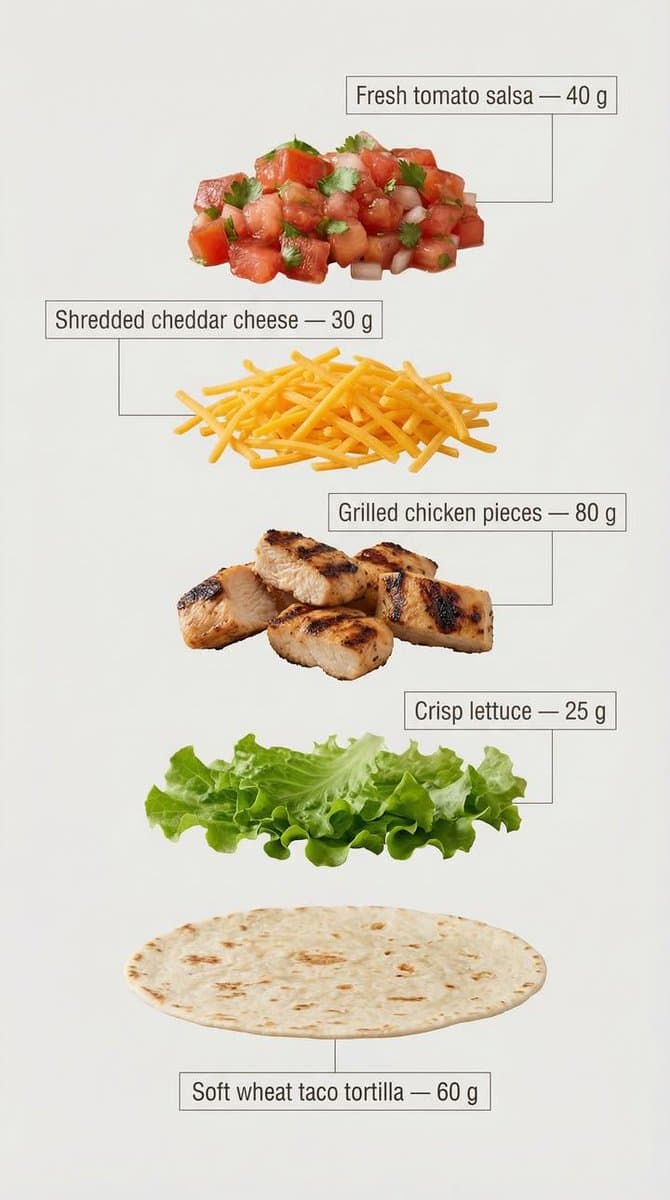 Taco Exploded View