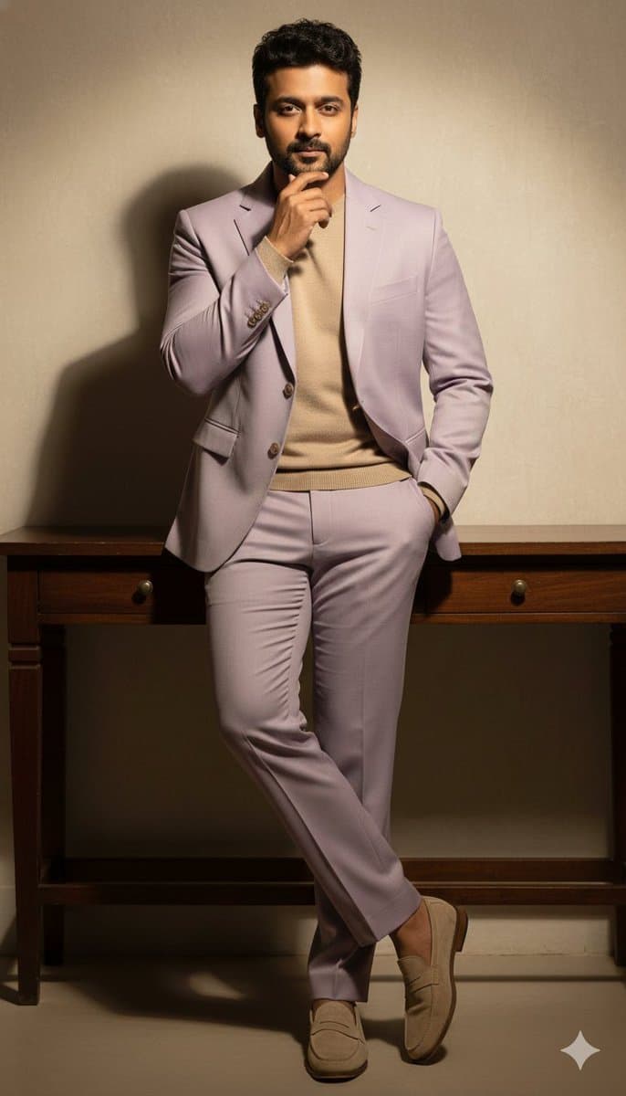 Stylish Young Man Portrait