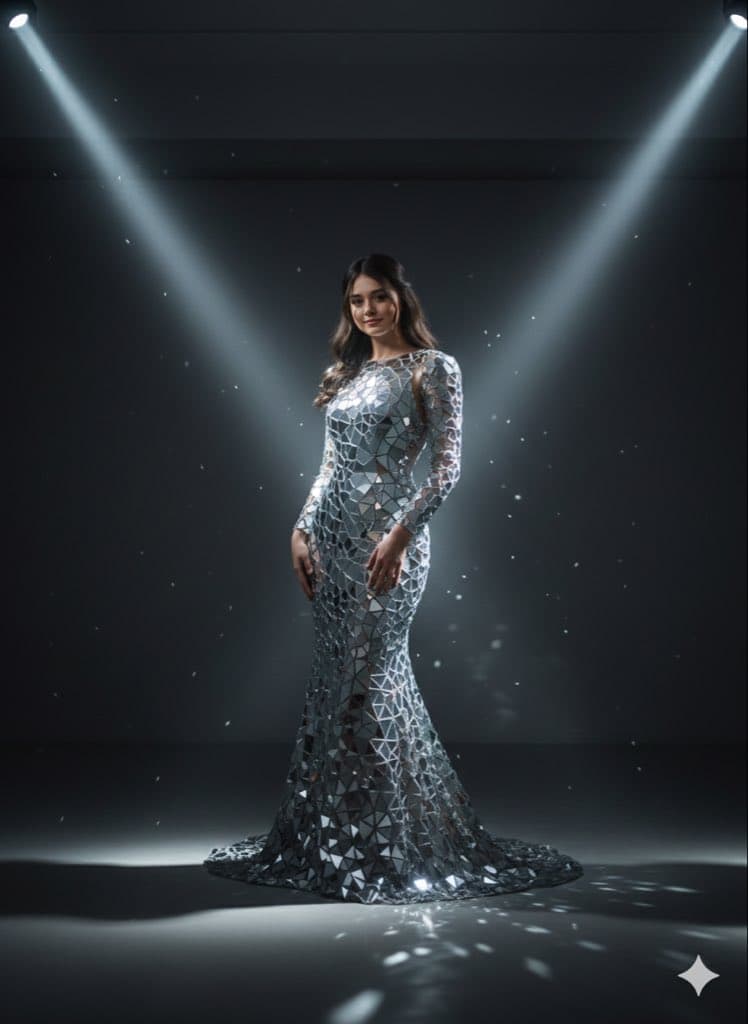 Mirror Illusion Gown