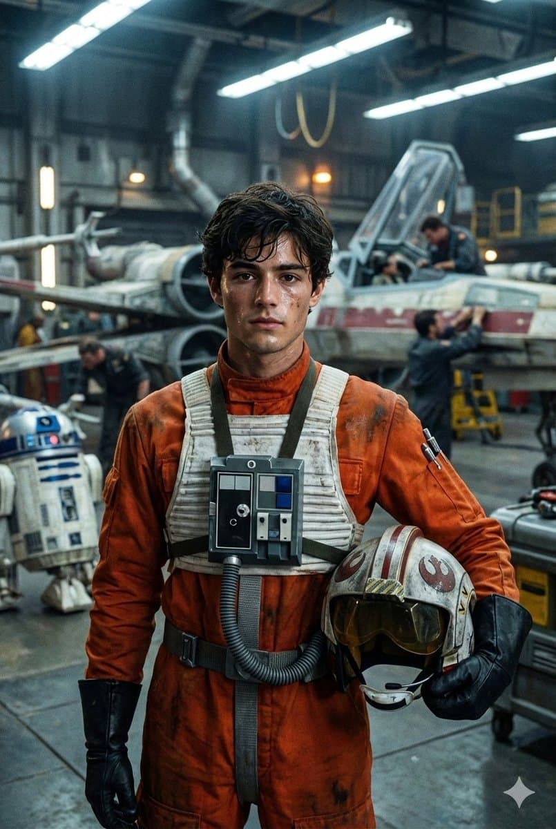 Rogue One Pilot Portrait