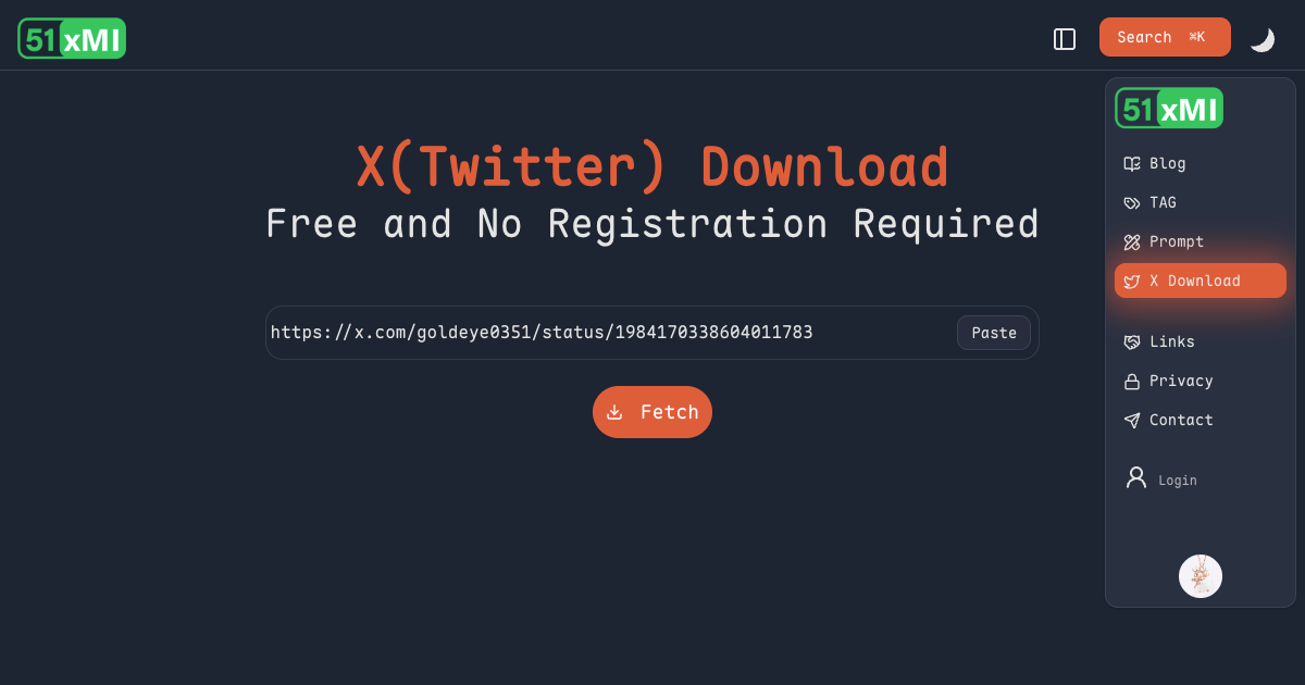 X(Twitter) Video Downloader - Free & No Registration | Nexteek